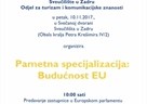 Poziv na predavanje i okrugli stol „Pametna specijalizacija: Budućnost EU“